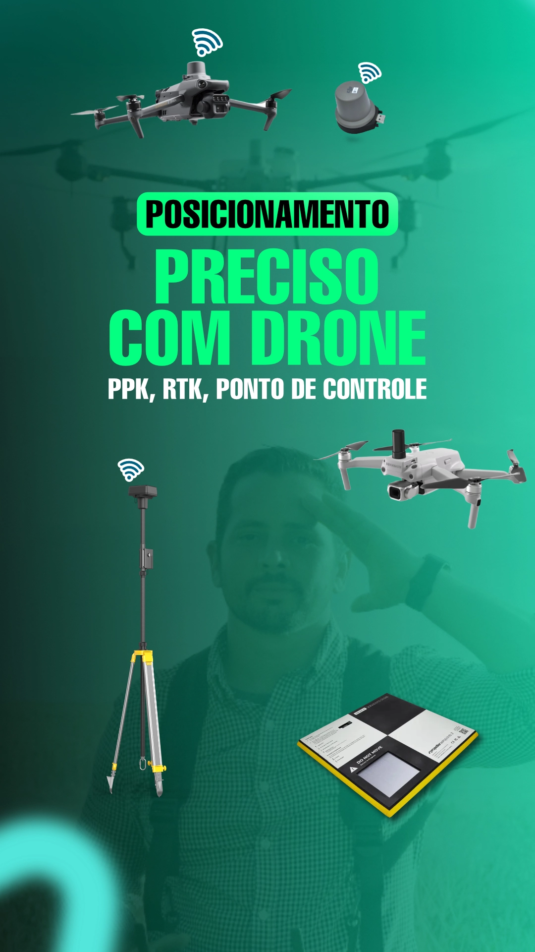 Posicionamento Preciso com Drone